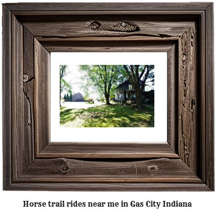 horse trail rides near me in Gas City, Indiana